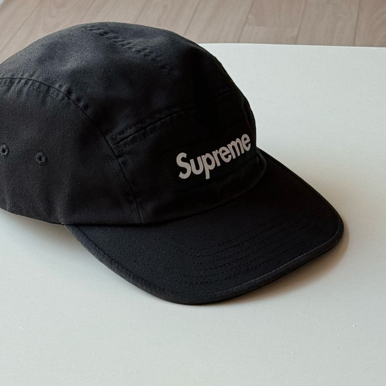 슈프림 워시드 치노 트윌 캠프캡 25fw--1
