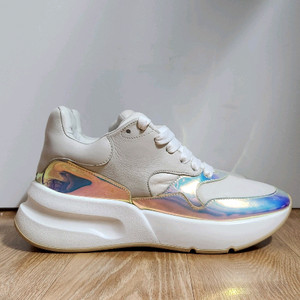 260~265mm 알렉산더맥퀸 신발 홀로그램 러너 운동화 스니커즈
