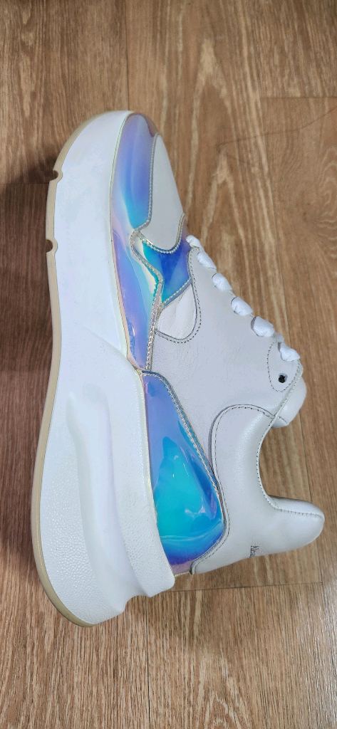 260~265mm 알렉산더맥퀸 신발 홀로그램 러너 운동화 스니커즈--5