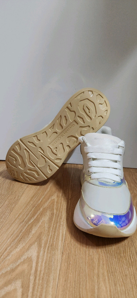 260~265mm 알렉산더맥퀸 신발 홀로그램 러너 운동화 스니커즈--7