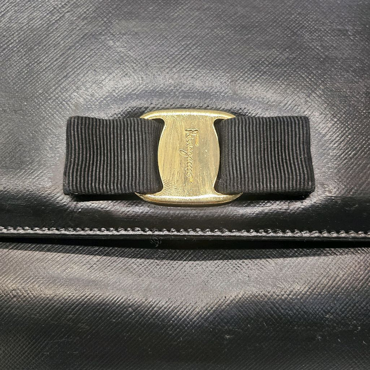 정품 페라가모 지니 체인 크로스백--4