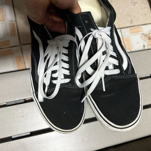 반스 스니커즈 블랙 265