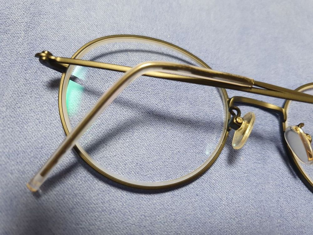 2ditor 투디터 동글이 안경 베타 티타늄 블랙 검정색 안경테 메탈--5