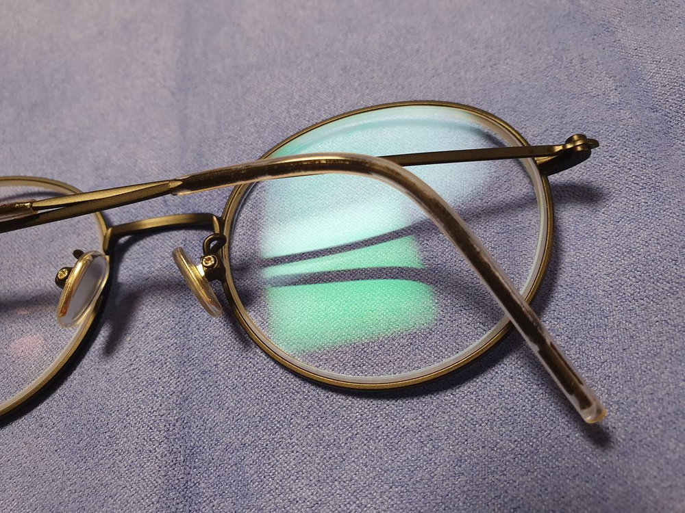 2ditor 투디터 동글이 안경 베타 티타늄 블랙 검정색 안경테 메탈--6