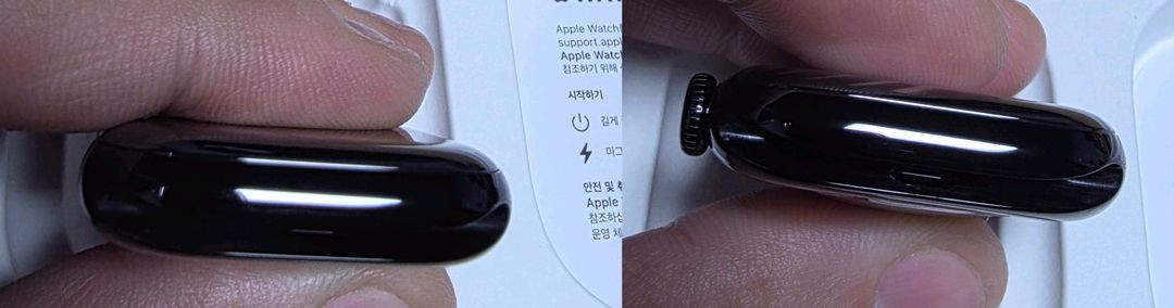 애플워치 11 42mm 제트블랙 gps 팝니다--5