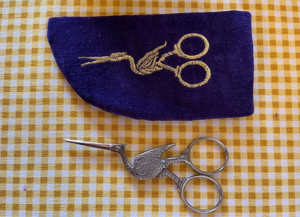 새제품 부하라 기념 수제 가위--1