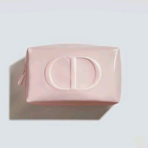 디올 뷰티 정품 에나멜 핑크 파우치 디올 핑크 파우치