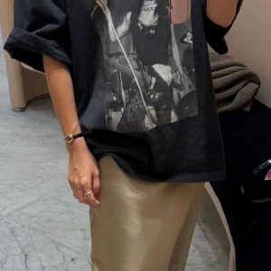 11am 제작 세틴 스커트 + 펑크 티 새제품