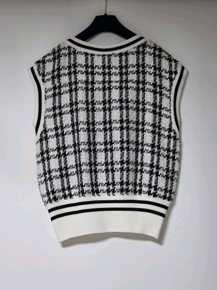 한섬 폼더스토어 THE STORE 20 시퀸 비즈 장식 니트 베스트 (S) 이미지