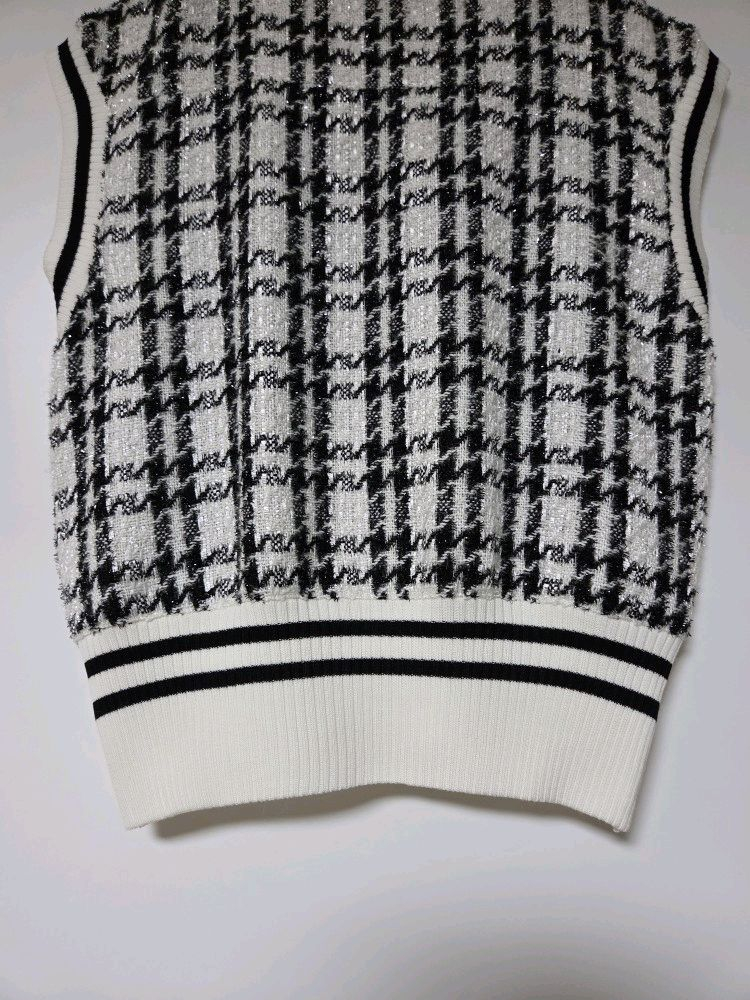 한섬 폼더스토어 THE STORE 20 시퀸 비즈 장식 니트 베스트 (S) 이미지