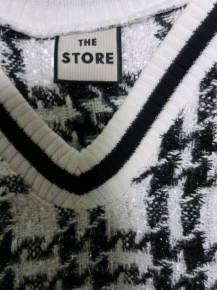 한섬 폼더스토어 THE STORE 20 시퀸 비즈 장식 니트 베스트 (S) 이미지