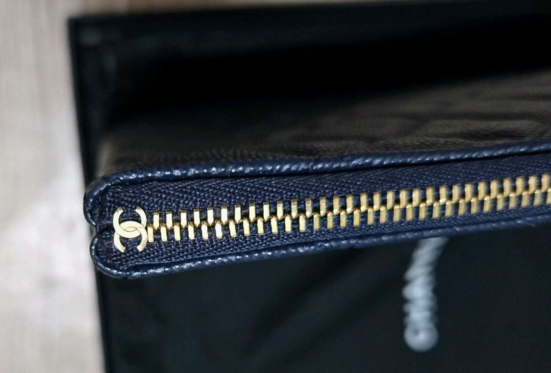 정품 샤넬 캐비어 미듐 클러치(컨디션굿)--9