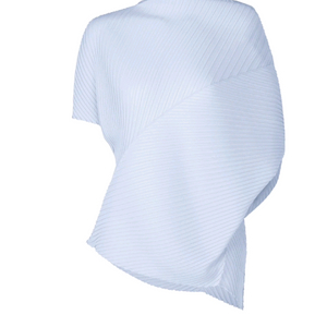 이세이미야케 소프트 폴드 플리츠 탑