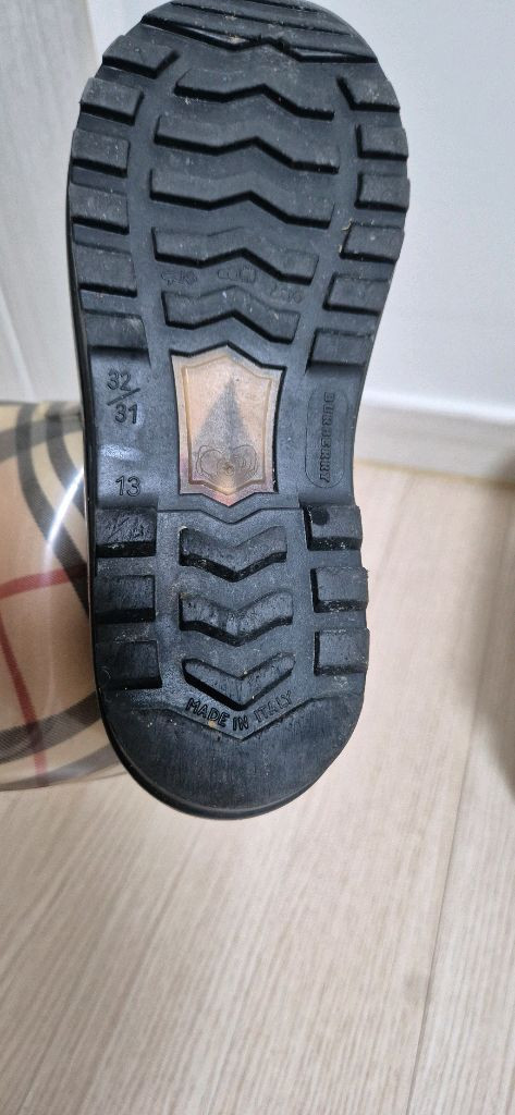 버버리. 레인부츠 ㅡ210사이즈 정품--7