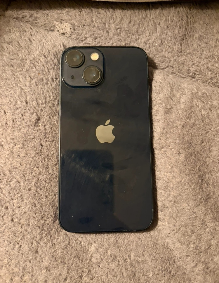 아이폰 13 블루 + casetify 메종키츠네 케이스 일괄--1