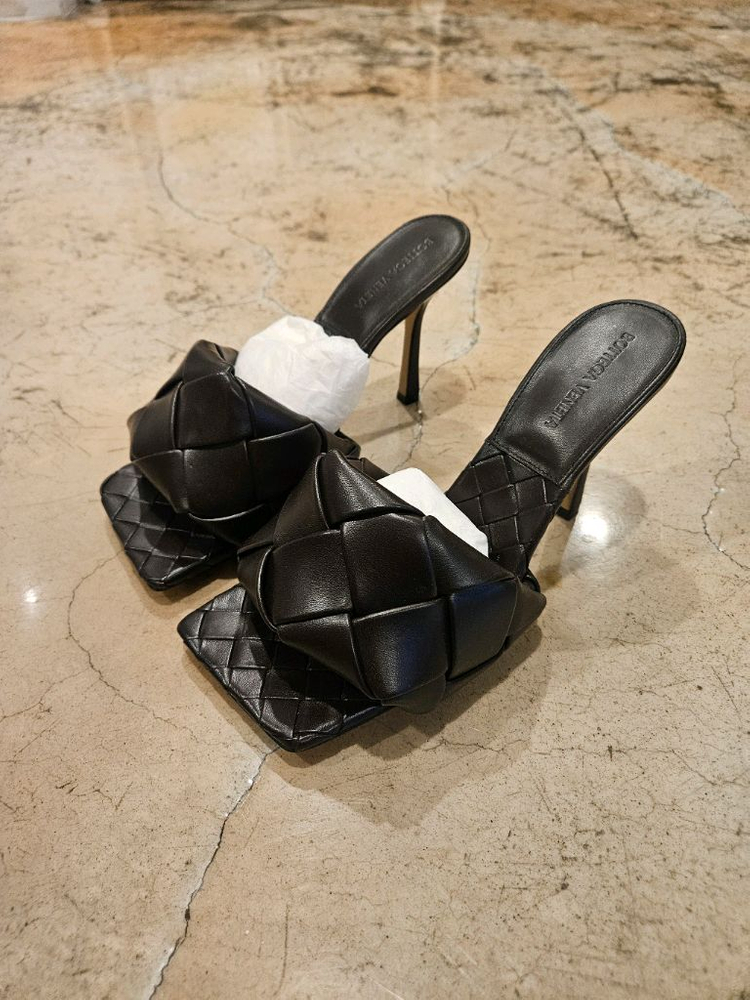 보테가 베네타 인트레치아토 뮬 샌들 나파 미착용 새상품 사이즈 40--2