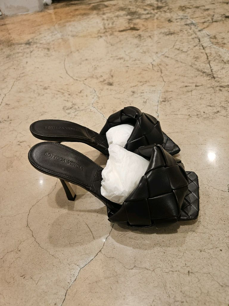 보테가 베네타 인트레치아토 뮬 샌들 나파 미착용 새상품 사이즈 40--5