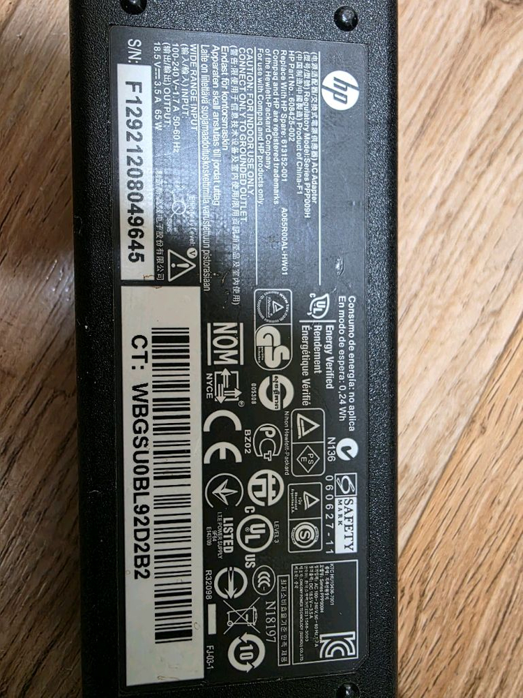 HP 노트북 아답터 PPP009H--3