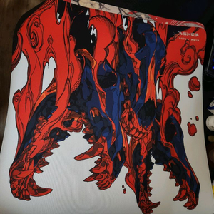 어비스 게이밍 크림슨 리메인 2장 오리진 케르베로스 솦 마우스패드