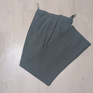 발리(BALLY) 여성 그레이 핀스트라이프 정장 팬츠8