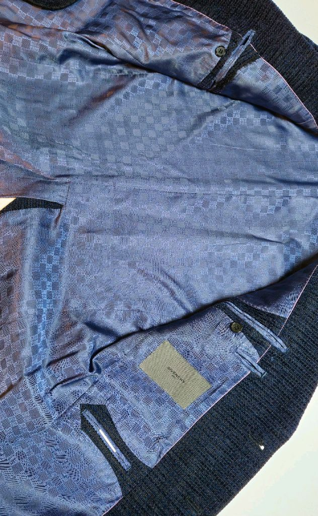 (97~슬림100)제일모직 지방시 남성 실크블레이저 이미지