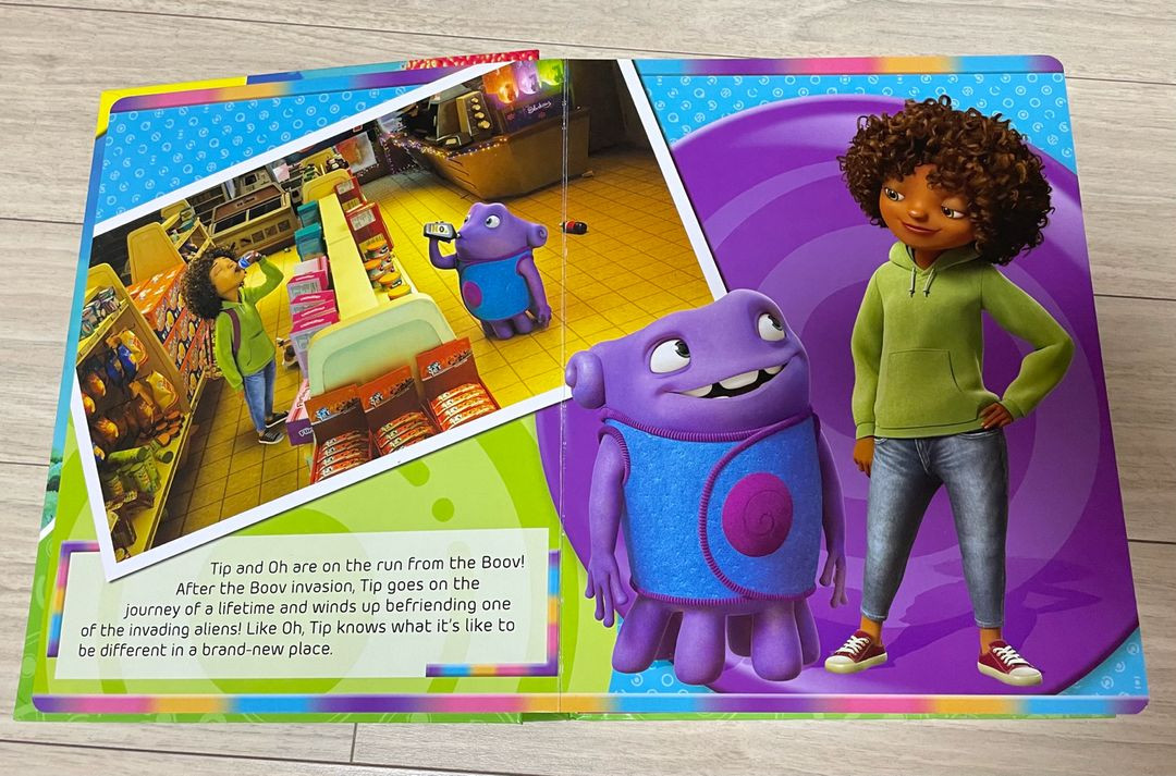 드림웍스 홈 My Busy Books 피규어 세트--2