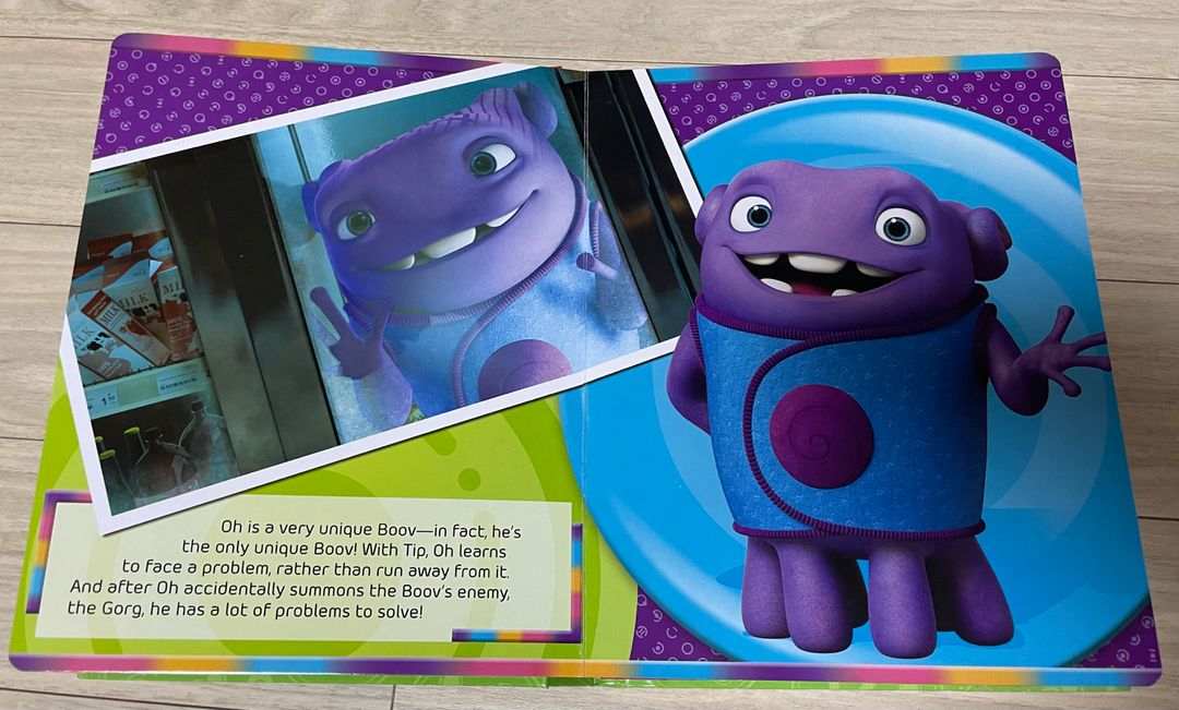 드림웍스 홈 My Busy Books 피규어 세트--3