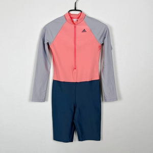 아디다스/상태굿 아동 롱슬리브 래쉬가드 수영복/라덴 이미지