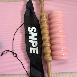 snpe 웨이브 베개 8구 웨이브스틱 자세교정벨트