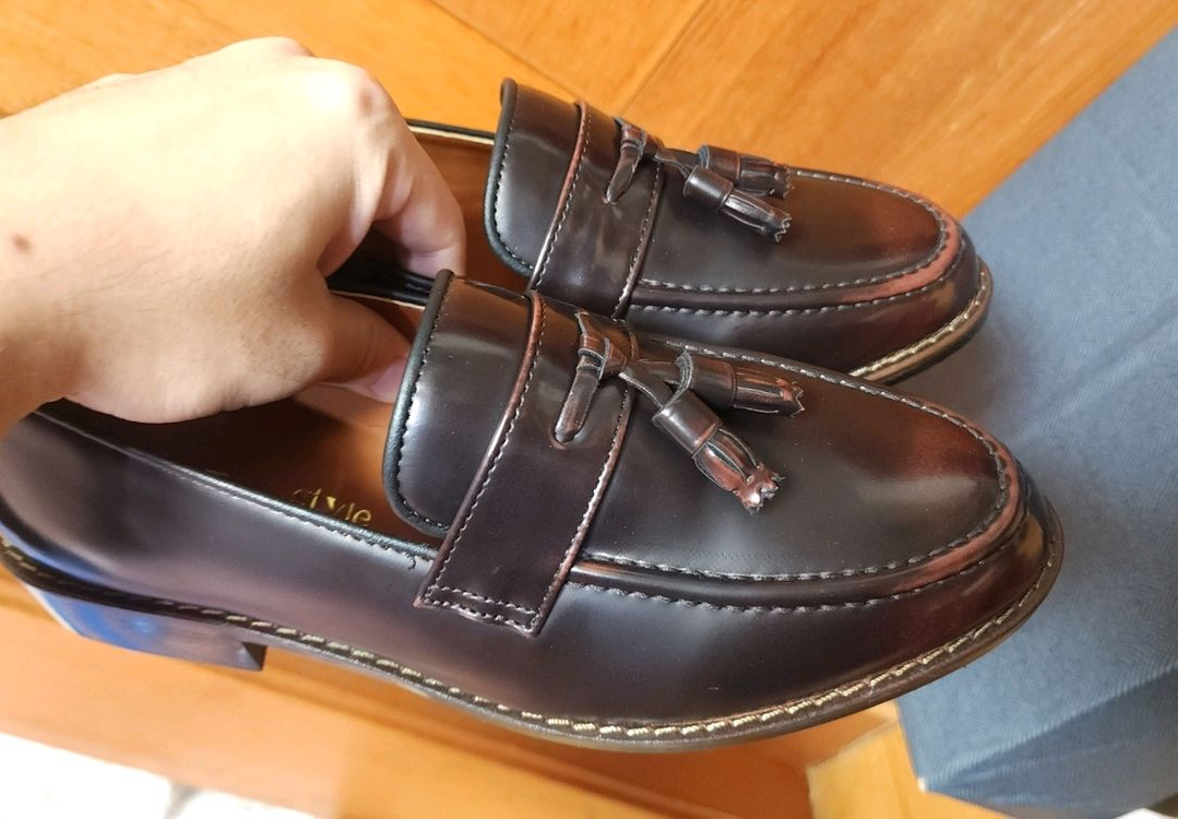 국산 캐쥬얼 260 새상품 로퍼 페니 구두 워커 부츠--1