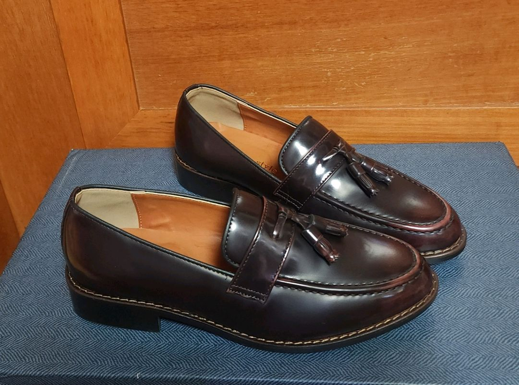 국산 캐쥬얼 260 새상품 로퍼 페니 구두 워커 부츠--4