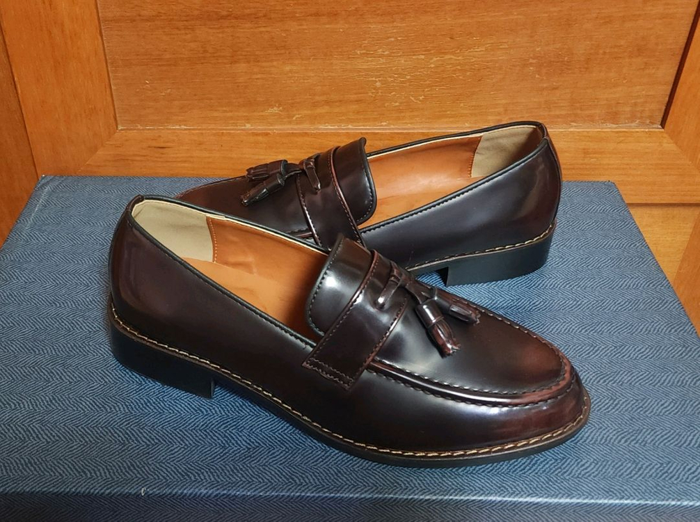 국산 캐쥬얼 260 새상품 로퍼 페니 구두 워커 부츠--5