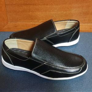 천연 가죽 270 275 새상품 슬립온 가죽 구두 운동화