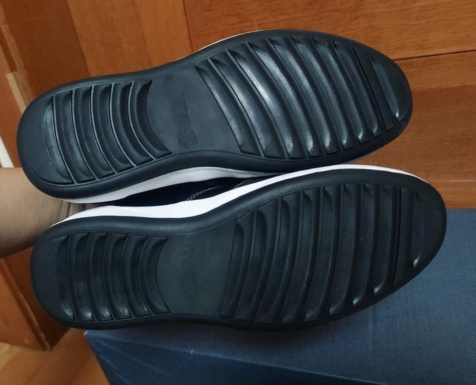 천연 가죽 270 275 새상품 슬립온 가죽 구두 운동화--5