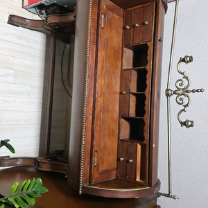 [앤티크] 유럽풍 실린더 뷰로 롤탑 데스크