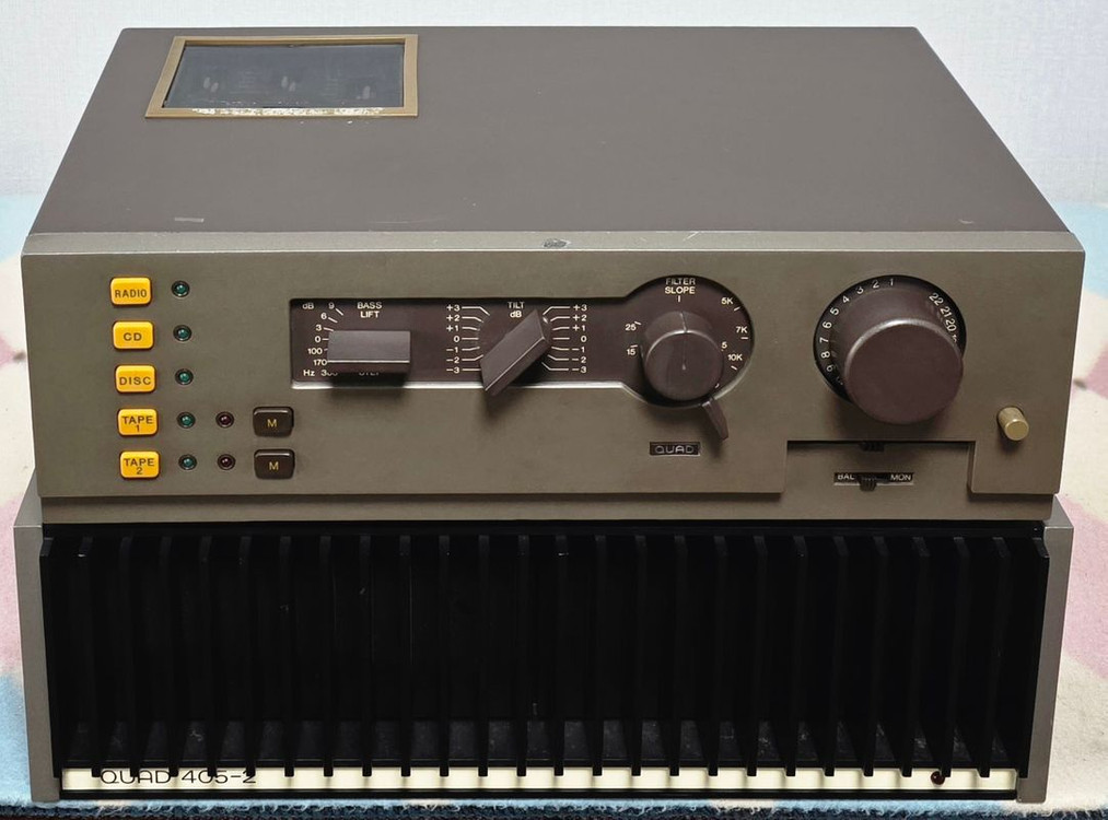 QUAD 프리44 파워405-2 판매합니다 이미지