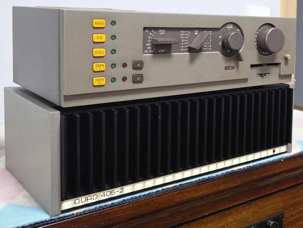 QUAD 프리44 파워405-2 판매합니다 이미지