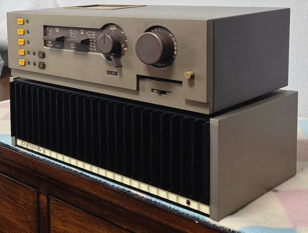 QUAD 프리44 파워405-2 판매합니다 이미지