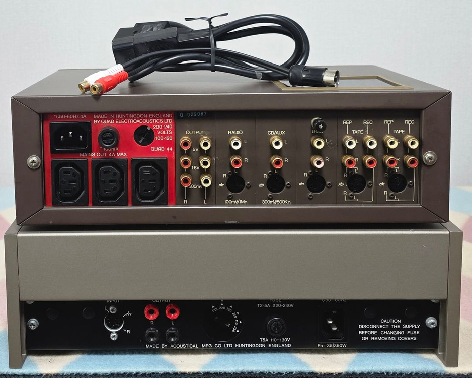 QUAD 프리44 파워405-2 판매합니다 이미지