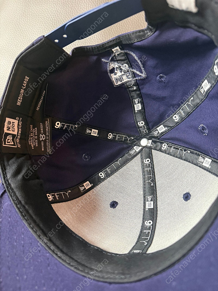 MLS 밴쿠버 화이트캡스 스냅백 모자 뉴에라 이미지