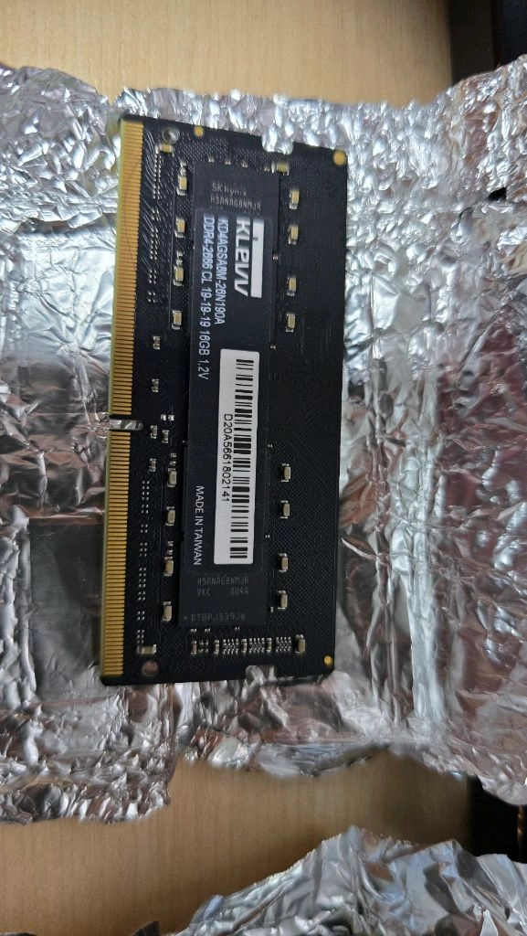 KLEVV DDR4 16GB 2666v 노트북메모리 이미지