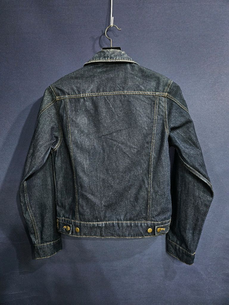 아메리칸 어패럴 네이비 남성 오버핏 90~95 데님 숏자켓 이미지