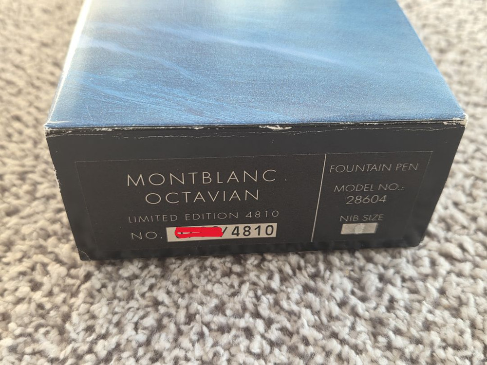 몽블랑 POA 후원자 옥타비안 M 만년필--2