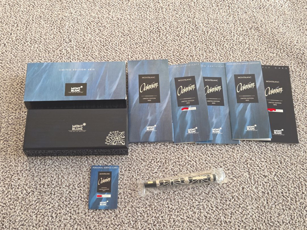 몽블랑 POA 후원자 옥타비안 M 만년필--5