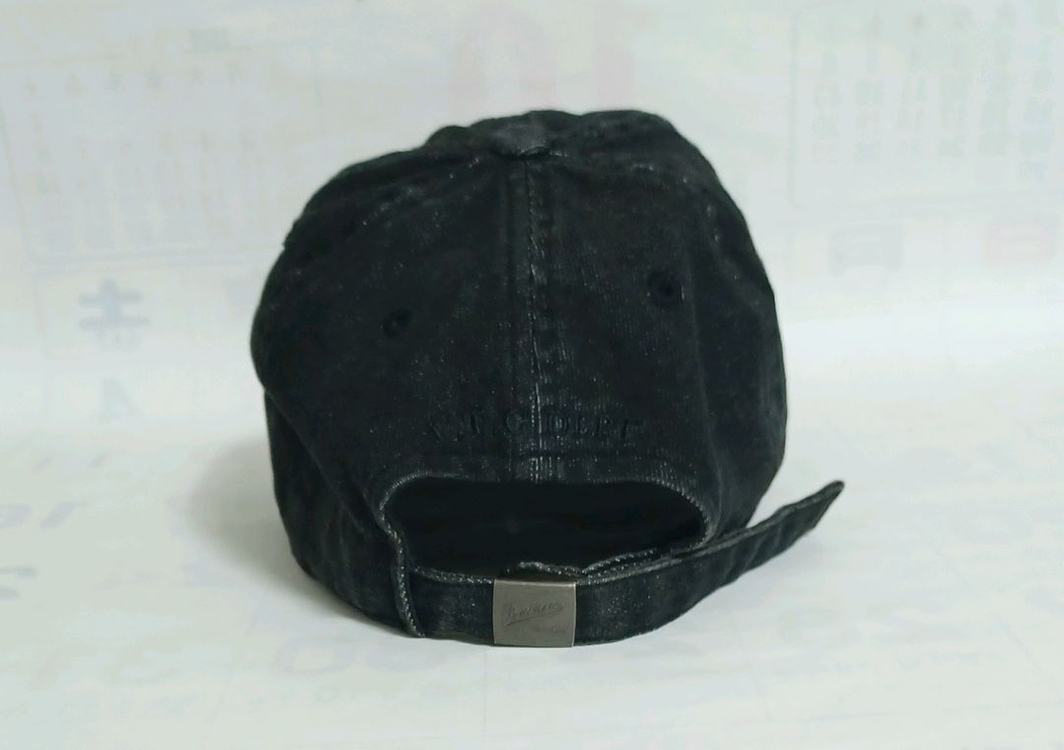 버커루 데님 볼캡 모자--3