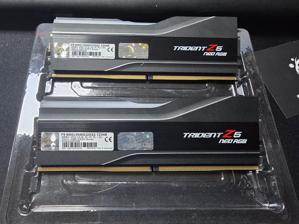 DDR5 G.Skill Trident Z5 Neo RGB 64g 6000mhz cl30--4
