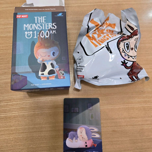 팝마트 라부부 새벽1시 포옹의시간 피규어