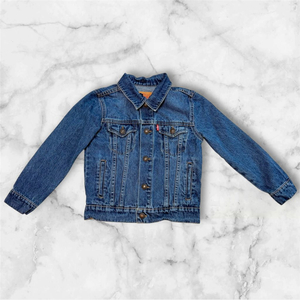 리바이스 아동 데님 여름 봄 청자켓 6세 120-130사이즈 정도