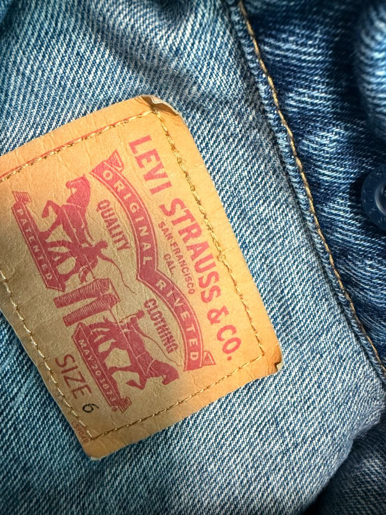 리바이스 아동 데님 여름 봄 청자켓 6세 120-130사이즈 정도--3