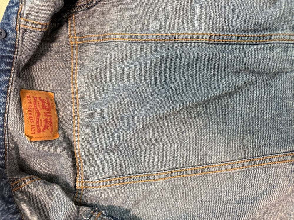 리바이스 아동 데님 여름 봄 청자켓 6세 120-130사이즈 정도--5